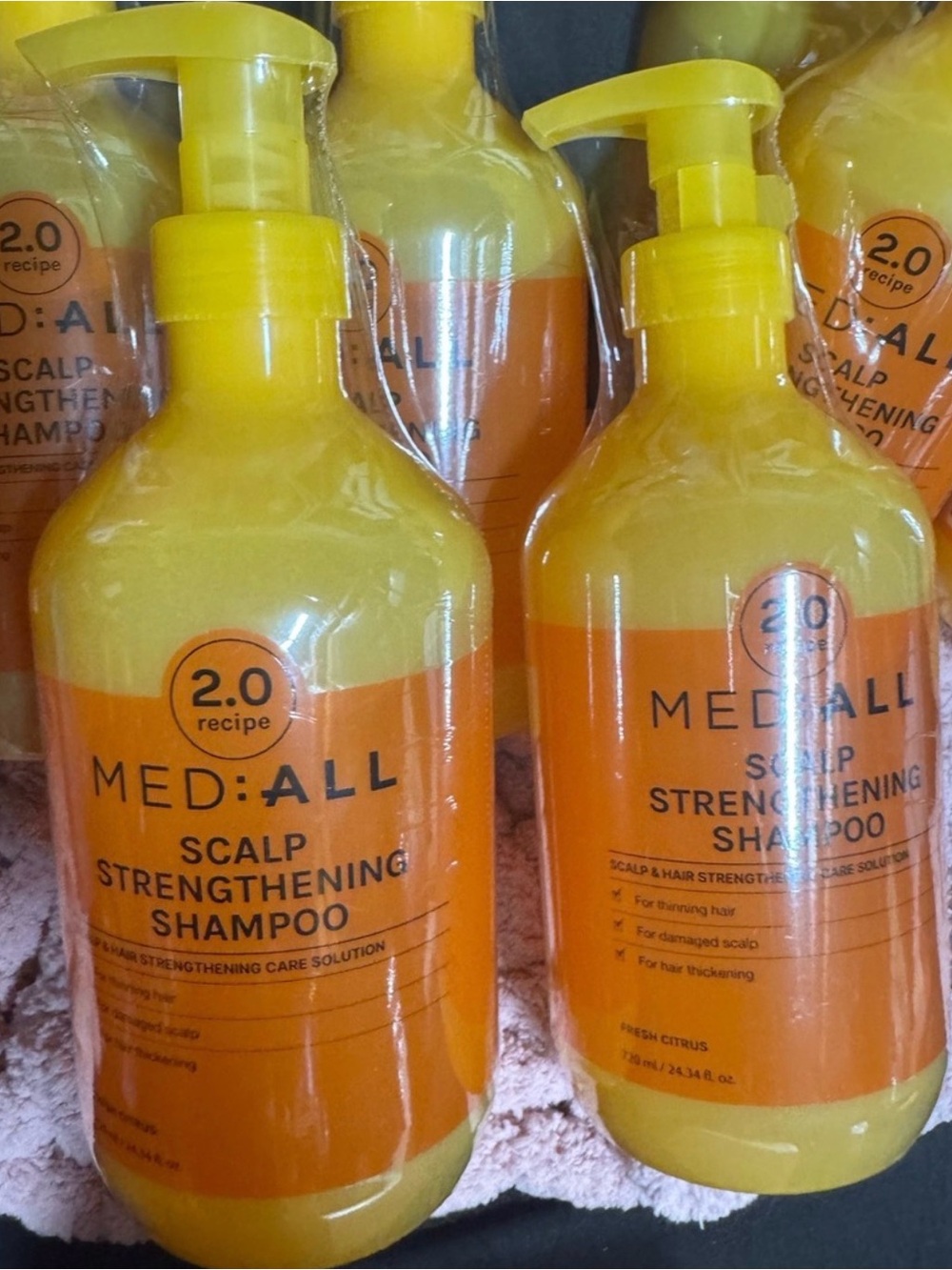 Scalp Strengthening Shampoo — Yellow and Orange